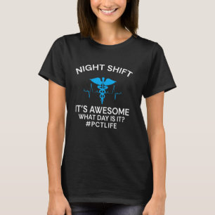 Patienten-Betreuungspersonal für Nachtschicht T-Shirt