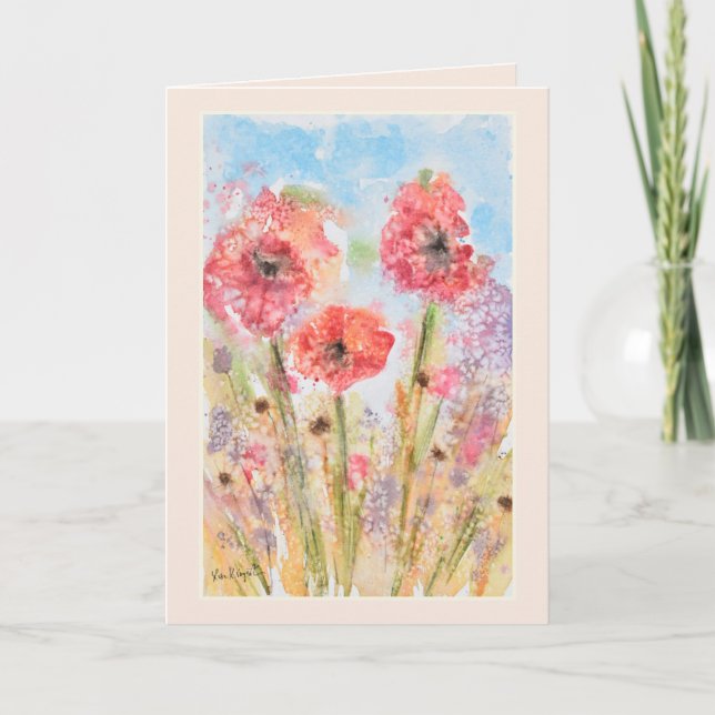 Patientenkarte "Hope Courage Erholung Cancer Patie Karte (Vorderseite)