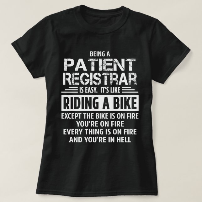 Patientenregister T-Shirt (Design vorne)