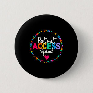 Patientenzugangsteam Gesundheitsdienstteam Patient Button