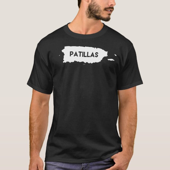 Patillas Boricua Puerto Rican Jibaro Pride T Shirt (Vorderseite)