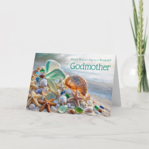 Patin Gott Mutter Schön Happy Muttertag Karte