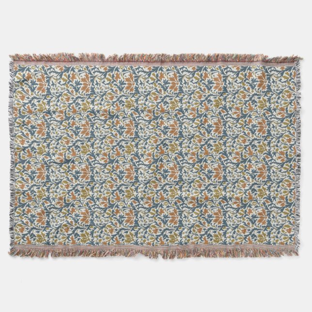 Patina Blau & Kupferlaub Decke (Vorderseite)