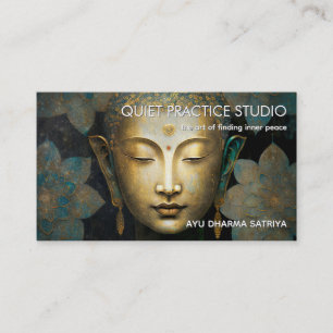 PATINA DES FRIEDENS   MEDITATIONS PORTRAIT VISITENKARTE