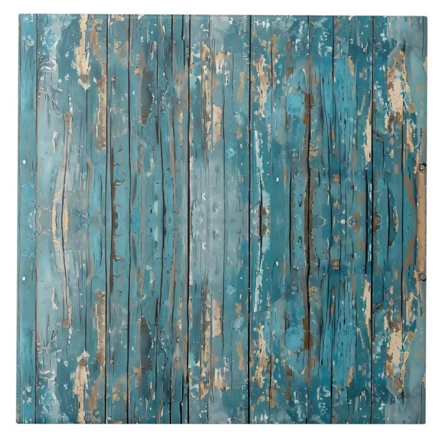 Patina-Holz rustikale abgenutzte Planke  Fliese (Vorderseite)