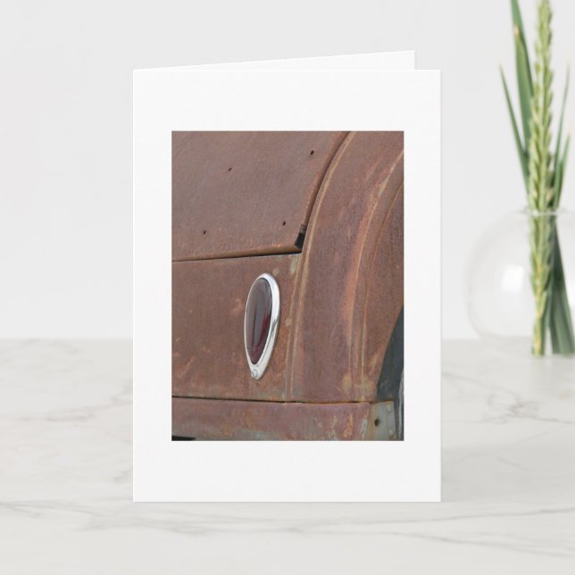 Patina of Life Geburtstagskarte Karte (Vorderseite)