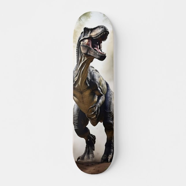 Patineta Tiranosaurio Rex Agresivo Depredador Skateboard (Vorne)