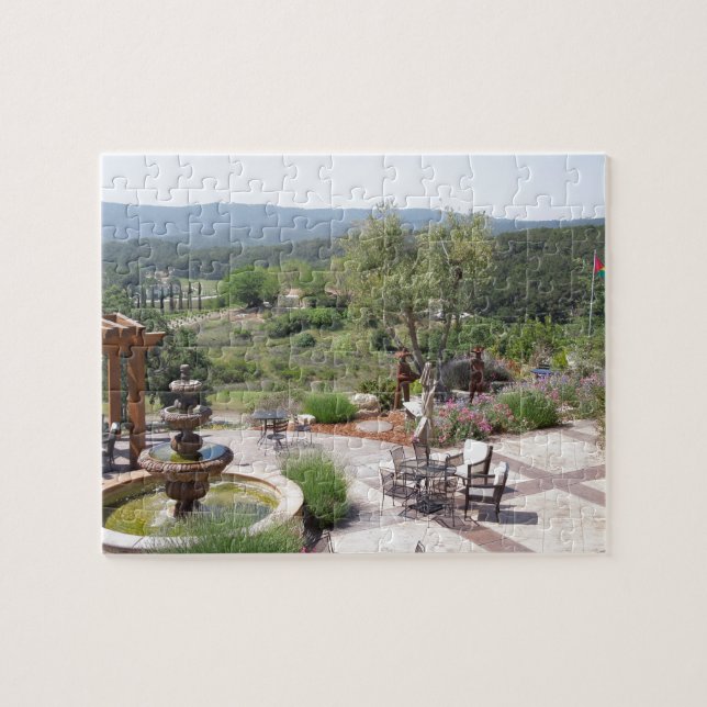 Patio von Croad Probierstube, Paso Robles Puzzle (Horizontal)
