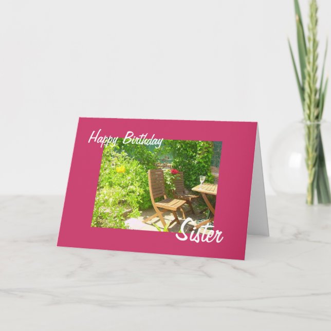 Patiowein Karte (Vorderseite)