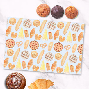 Patisserie Französische Bäckerei Gebäck Brot Essen Seidenpapier