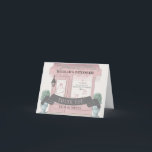 Patisserie Paris Pink Bat Mitzvah Dankeskarte<br><div class="desc">Dieses niedliche französische Café/Bäckerei/Patisserie Thema Mädchen's Bat Mitzvah Dankeschön-Karte verfügt über eine französische Patisserie/Bäckerei/Café-Schaufenster in rosa. Personalisieren Sie Ihre Bedürfnisse. Mehr passende Produkte finden Sie in meinem Geschäft.</div>