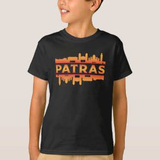 Patras Greece City Skyline Cityscape Funny Gift T-Shirt