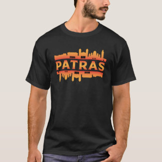Patras Greece City Skyline Cityscape Funny Gift T-Shirt