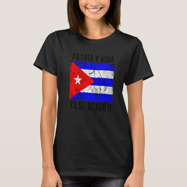 Patria Y Vida Kuba T-Shirt (Vorderseite)