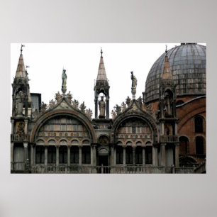Patriarchale Kathedrale Basilika San Marco Poster