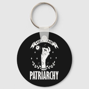 Patriarchat Witchcraft Moon Phase Feminist Witc Schlüsselanhänger