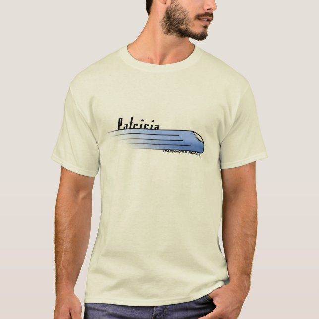 Patricia Transport-Welteinschienenbahn T-Shirt (Vorderseite)