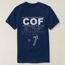 Patrick AFB Air Force Base COF T - Shirt