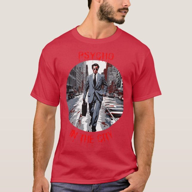 Patrick Bateman Geschenk T-Shirt (Vorderseite)