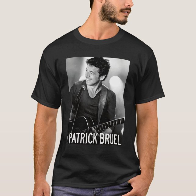 Patrick Bruel Tour 2022 T-Shirt (Vorderseite)