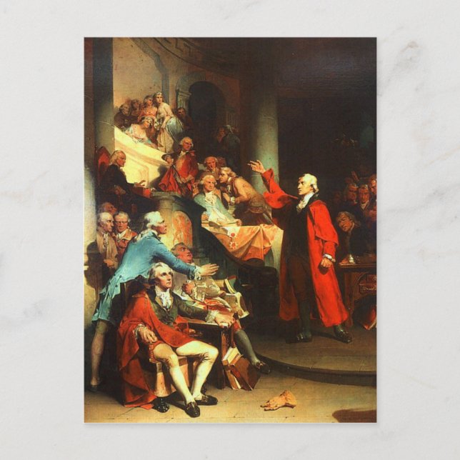 Patrick Henry Postkarte (Vorderseite)