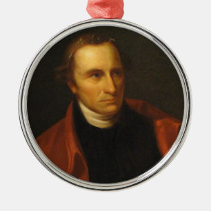 Patrick Henry Silbernes Ornament