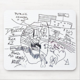 patrick kennedy druck mousepad
