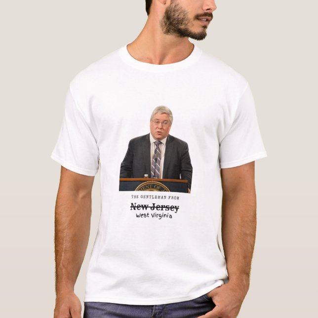 Patrick Morrisey "Gentleman from New Jersey" T-Shirt (Vorderseite)
