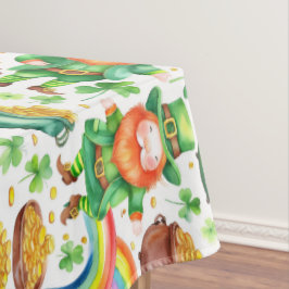 Patrick-Muster - Kobolde und Gold Tischdecke