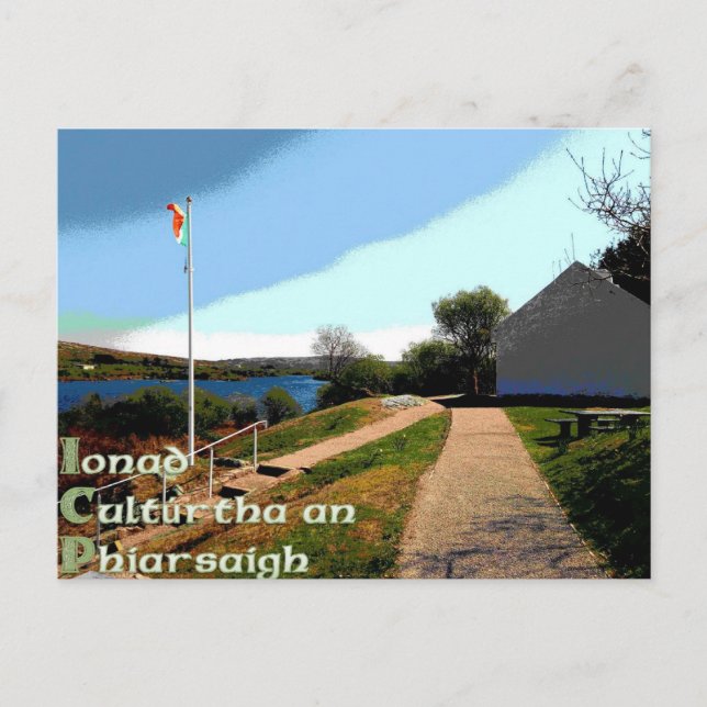 Patrick Pearse-Hütte Feiertagspostkarte (Vorderseite)