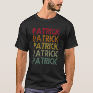 Patrick Retro Name Spaß Nickname T-Shirt
