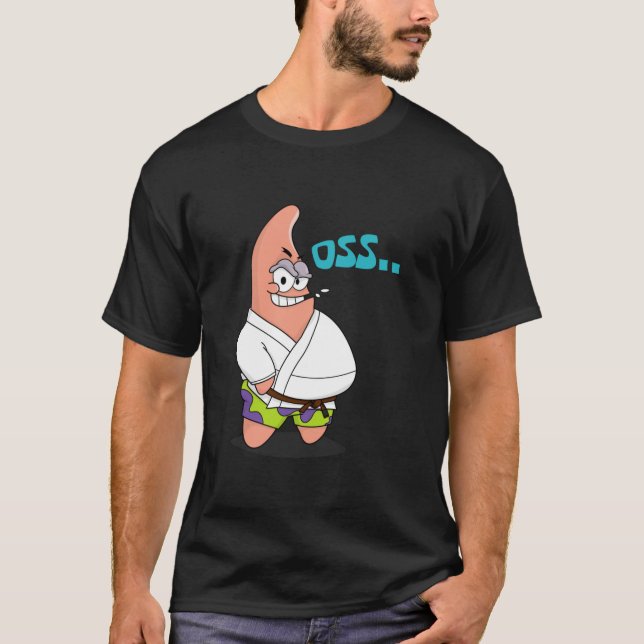 Patrick Star BJJ Brown Belt T-Shirt (Vorderseite)
