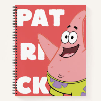 Patrick Star Inspired Notebook  Notizbuch