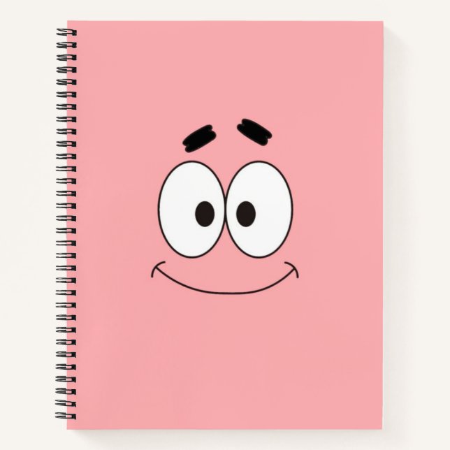 Patrick Star Inspiriert Notebook Notizbuch (Vorderseite)