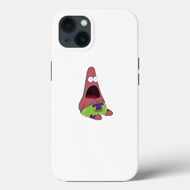 Patrick Star iPhone 13 Fall Case-Mate iPhone Hülle (Rückseite)