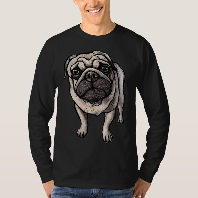 Patrick the Mops Classic T - Shirt 95 (Vorderseite)