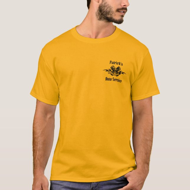 Patricks Auto Service T - Shirt (Vorderseite)