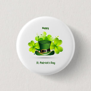 Patrick's Day Classic Button