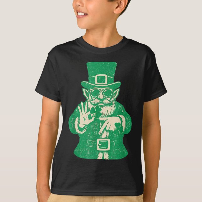 Patricks Day, Leprechauns Funny 6 Meme Gift Men, W T-Shirt (Vorderseite)