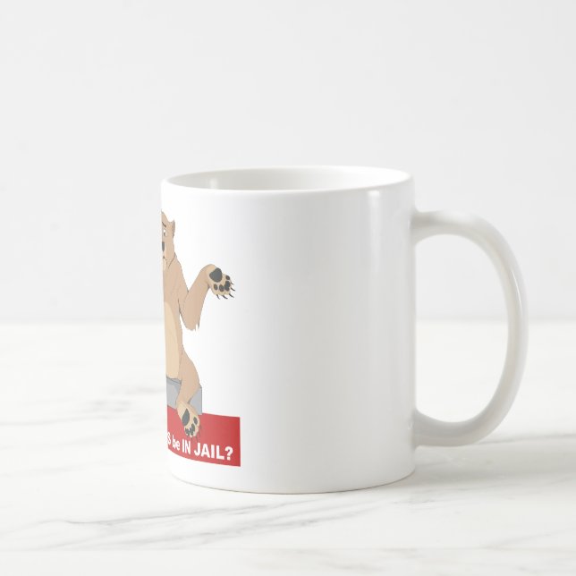 Patriot Act und CaliBear Tasse (Rechts)