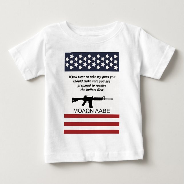 Patriot Baby T-shirt (Vorderseite)