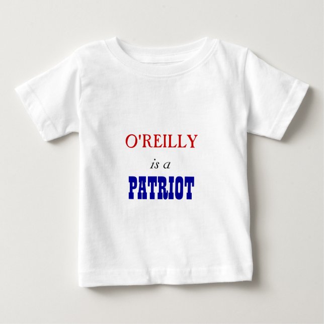 Patriot Bills O'Reilly Baby T-shirt (Vorderseite)