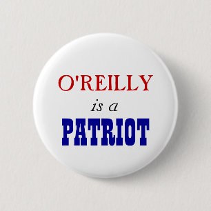 Patriot Bills O'Reilly Button