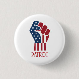 Patriot Clinched Fist Button