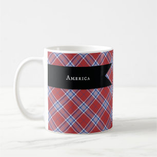 Patriot Color Karo-patriotische Teetasse