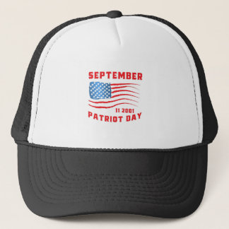 Patriot Day 9.11.2001 Vergessen Sie nie den 11. Se Truckerkappe