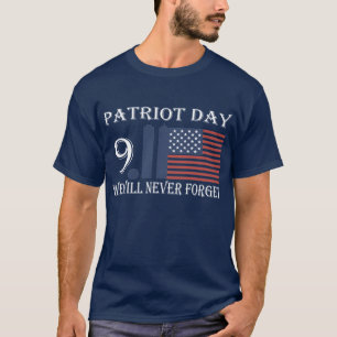 Patriot Day 9/11 September - US-Flagge T-Shirt