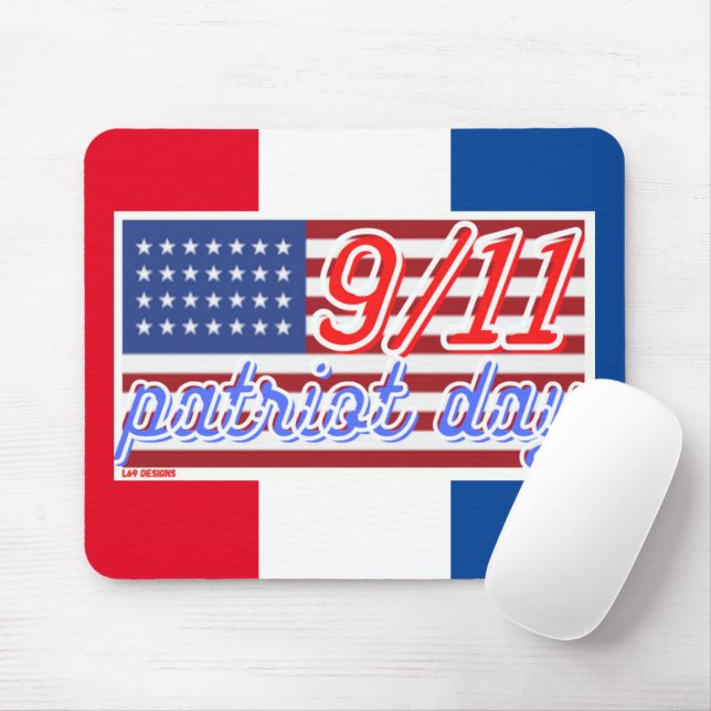 "PATRIOT DAY"-Mauspad Mousepad (Mit Mouse)