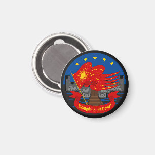 Patriot Emblem Vive la France Magnet