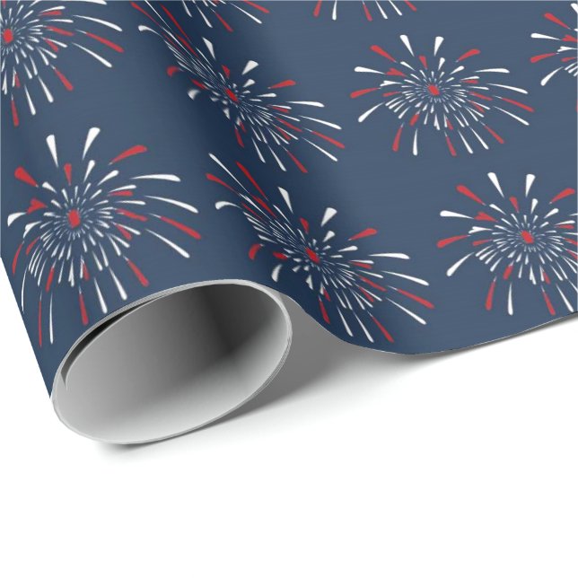 Patriot Fireworks Geschenkpapier (Rolleneckpunkt)